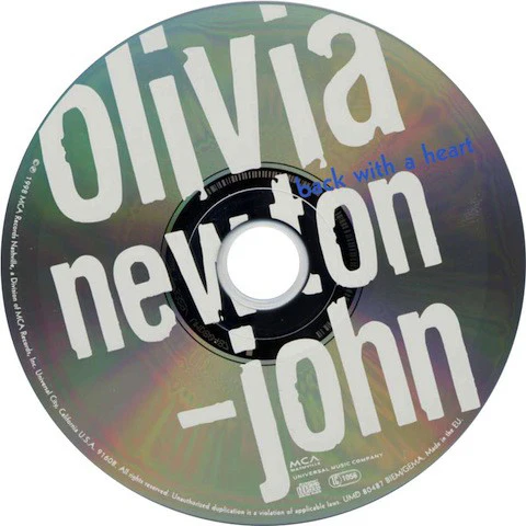 Olivia Newton-John - Back With A Heart (CD, Album) - Image 4