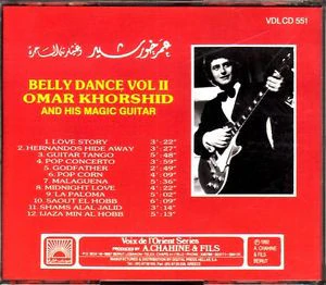 Omar Khorshid - Belly Dance Volume II (CD, Album, Comp) - Image 2