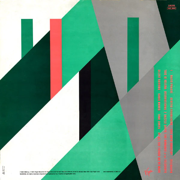 OMD* - Dazzle Ships (LP, Album) - Image 2