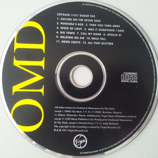 OMD* - Sugar Tax (CD, Album) - Image 3