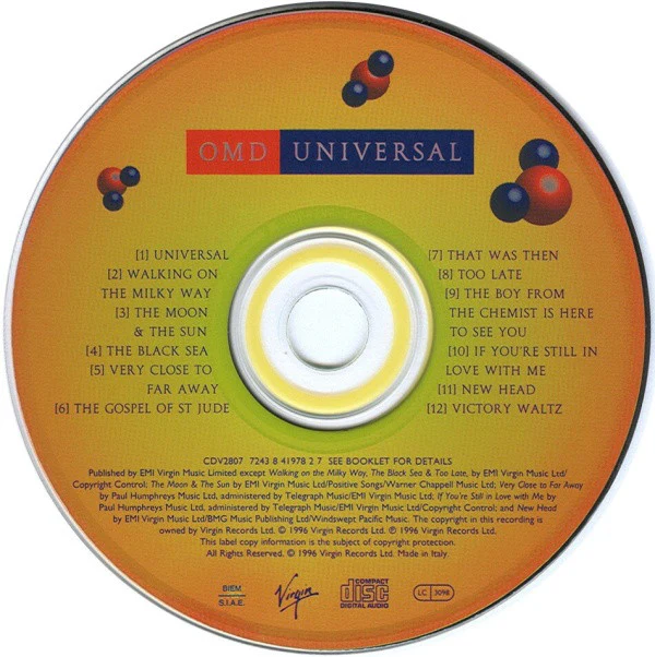 OMD* - Universal (CD, Album) - Image 3