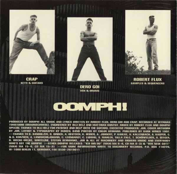 OOMPH! - OOMPH! (CD, Album, Fir) - Image 5