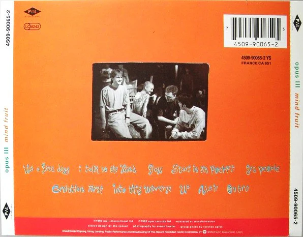 Opus III - Mind Fruit (CD, Album) - Image 2