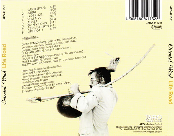 Oriental Wind - Life Road (CD, Album, RE) - Image 2