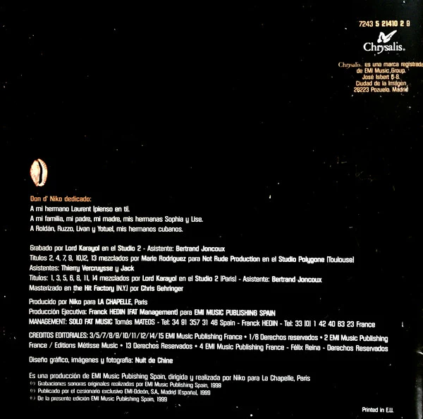 Orishas - A Lo Cubano (CD, Album) - Image 2