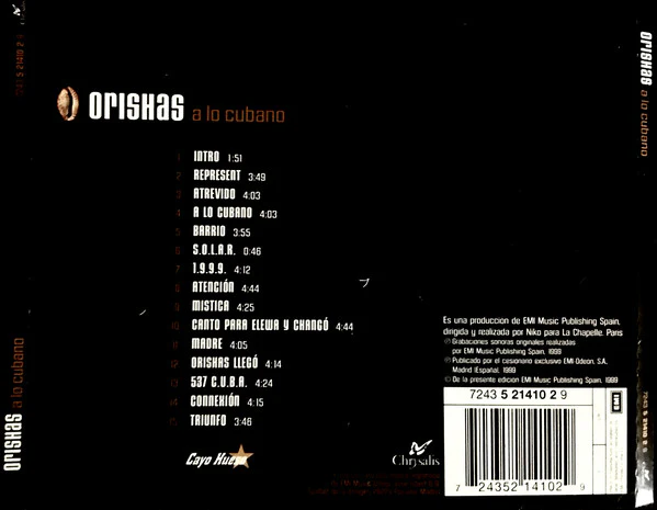 Orishas - A Lo Cubano (CD, Album) - Image 3