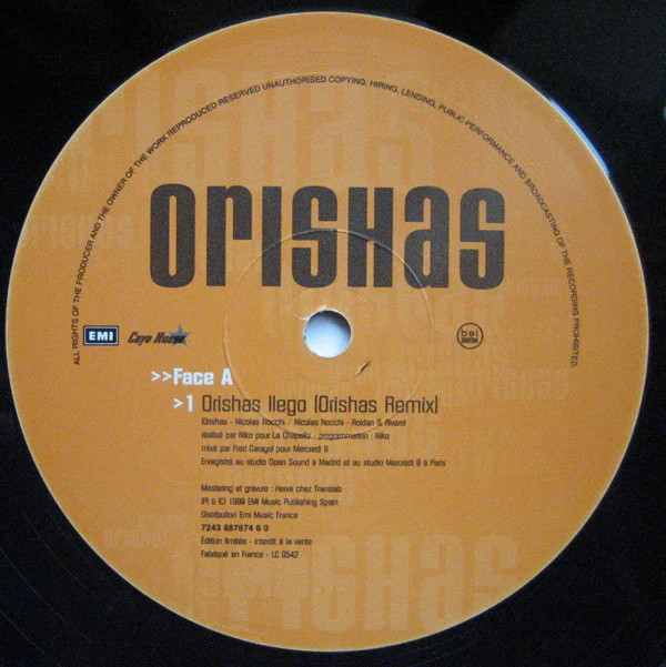 Orishas - Orishas Llego (10", Ltd, Promo) - Image 2