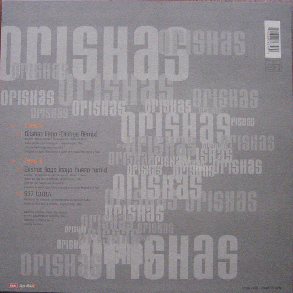 Orishas - Orishas Llego (10", Ltd, Promo) - Image 4