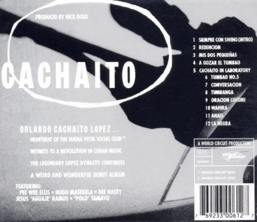 Orlando "Cachaíto" López - Cachaito (CD, Album, Sli) - Image 2