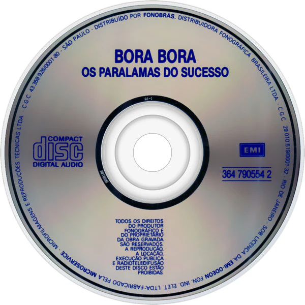 Os Paralamas Do Sucesso - Bora Bora (CD, Album) - Image 3