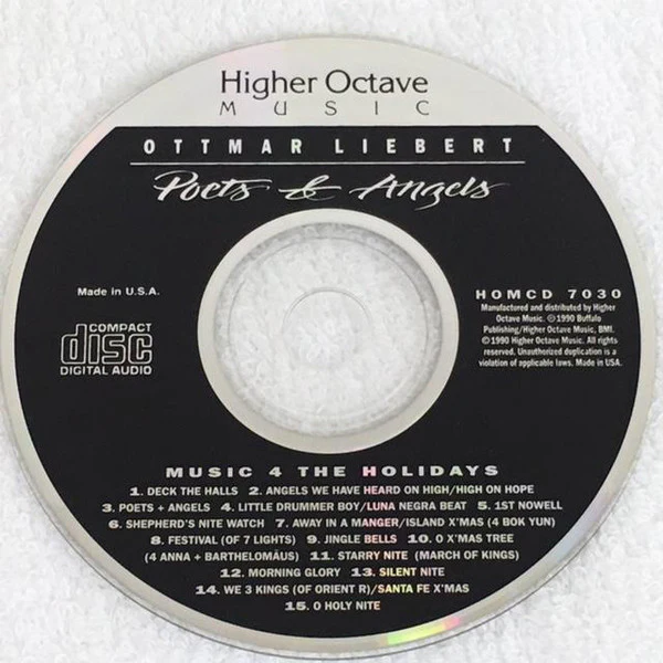 Ottmar Liebert - Poets & Angels (CD, Album) - Image 3