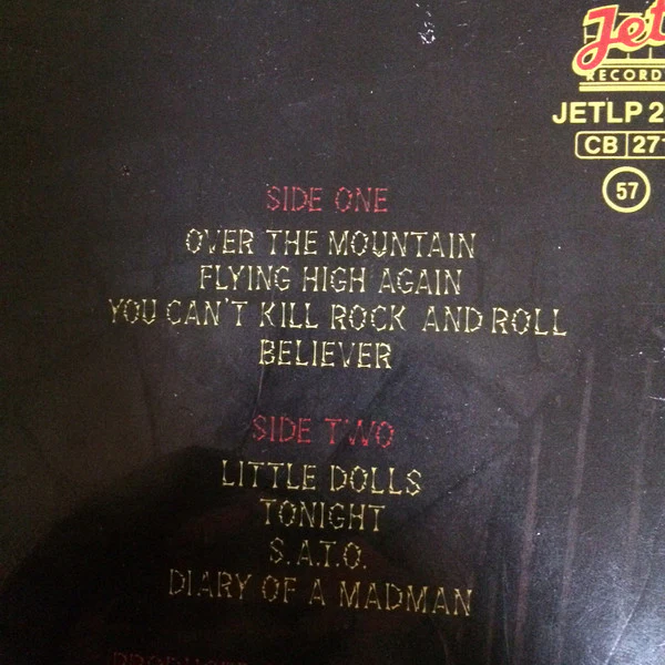 Ozzy Osbourne - Diary Of A Madman (LP, Album) - Image 5