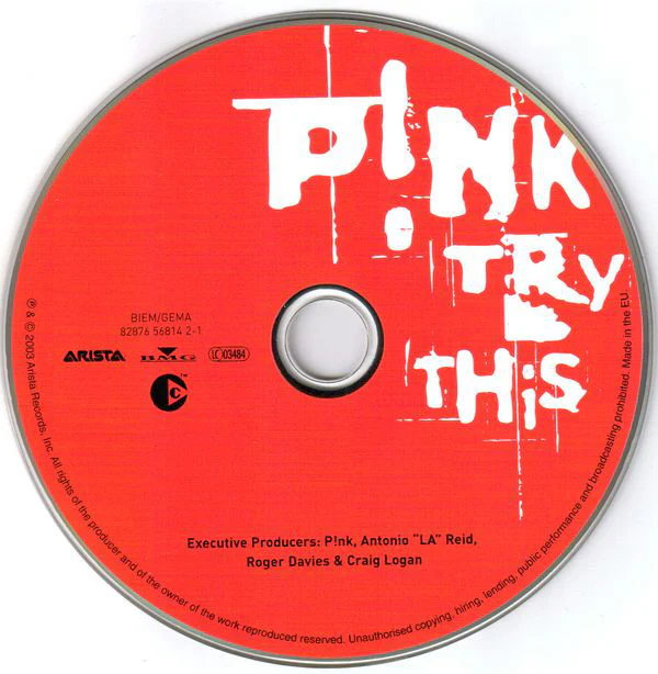 P!NK - Try This (CD, Album, Copy Prot. + DVD-V, Ltd, PAL) - Image 3