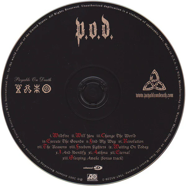 P.O.D. - Payable On Death (CD, Album, Enh) - Image 3