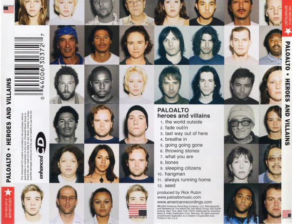Paloalto - Heroes And Villains (CD, Album, Enh) - Image 2