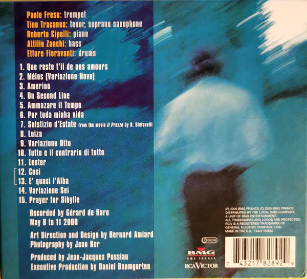 Paolo Fresu Quintet - Mélos (CD, Album) - Image 2