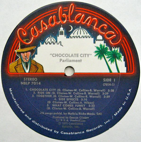 Parliament - Chocolate City (LP, Album, Rai) - Image 3