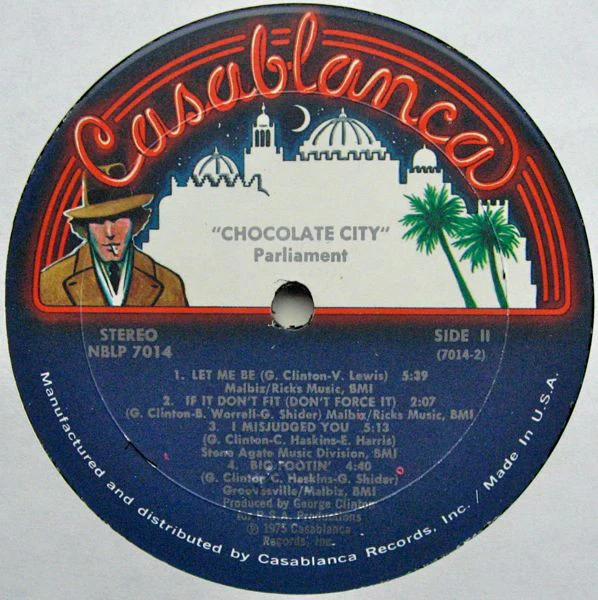 Parliament - Chocolate City (LP, Album, Rai) - Image 4