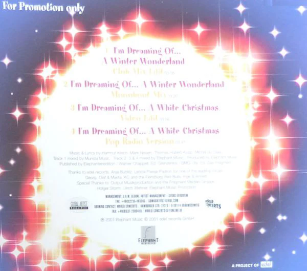 Passion Fruit - I'm Dreaming Of... A Winter Wonderland (CD, Maxi, Ltd, Promo) - Image 3