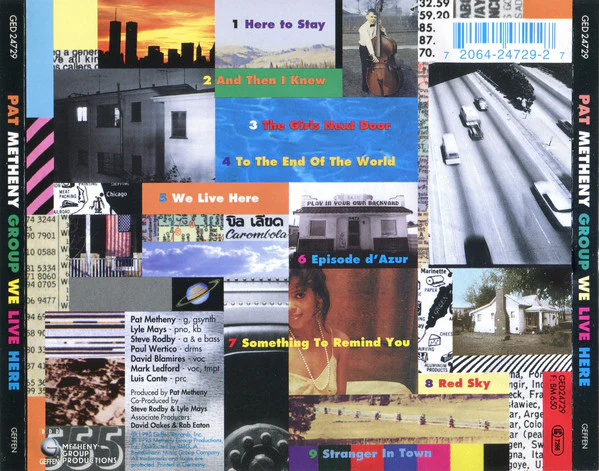 Pat Metheny Group - We Live Here (CD, Album) - Image 3