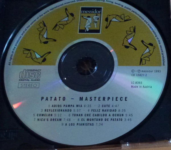 Patato* - Master Piece (CD, Album) - Image 3