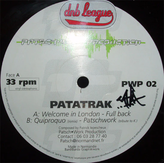 Patrick Lepescheux - Patatrak (12") - Image 3