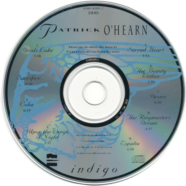 Patrick O'Hearn - Indigo (CD, Album) - Image 3