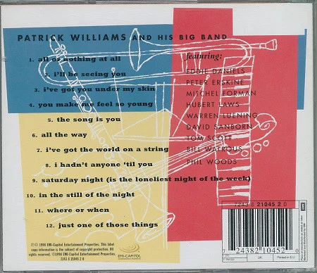 Patrick Williams And His Bigband* - Sinatraland (CD, Album) - Image 3