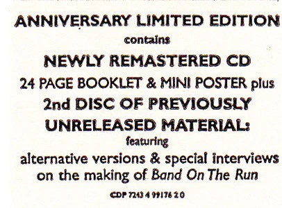 Paul McCartney & Wings* - Band On The Run (Box, Ltd, 25t + CD, Album, RM + CD) - Image 2