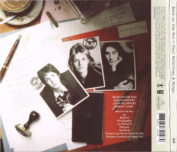 Paul McCartney & Wings* - Band On The Run (CD, Album, RE, RM, Car) - Image 2