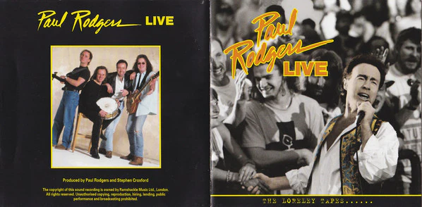 Paul Rodgers - Live - The Loreley Tapes (CD, Album) - Image 4