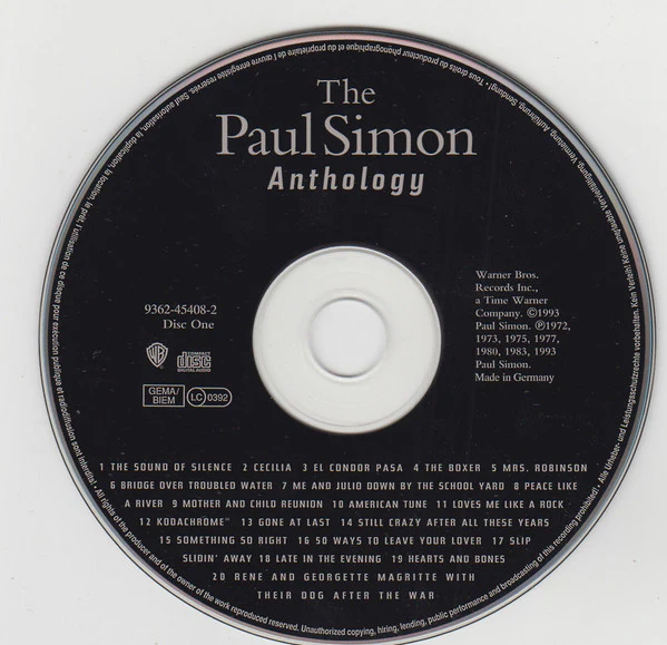 Paul Simon - The Paul Simon Anthology (2xCD, Comp) - Image 4