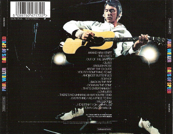 Paul Weller - Days Of Speed (CD, Album) - Image 2