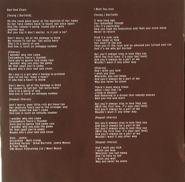 Paul Young - Paul Young (CD, Album) - Image 4