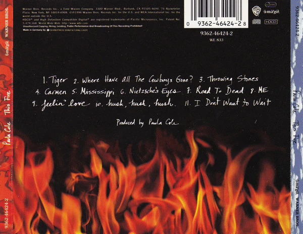 Paula Cole - This Fire (HDCD, Album) - Image 2