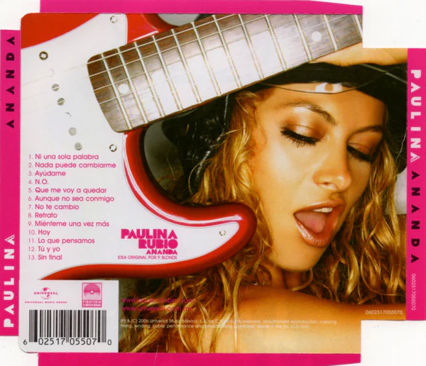 Paulina Rubio - Ananda (CD, Album, Sup) - Image 2