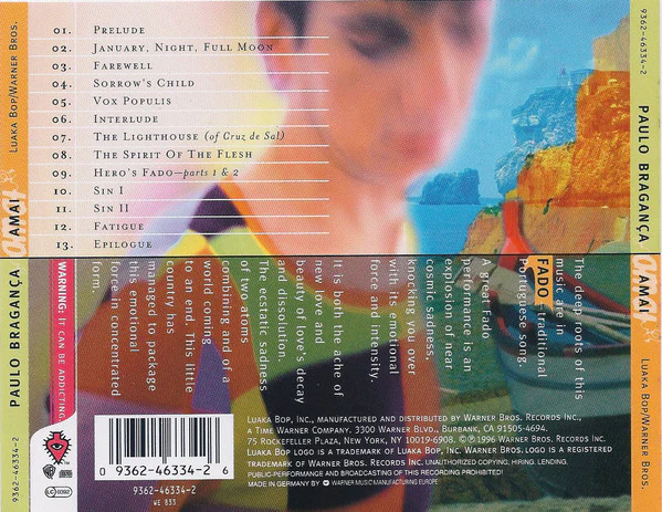 Paulo Bragança - Amai (CD, Album, RE) - Image 3