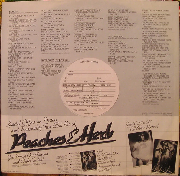 Peaches & Herb - Worth The Wait (LP, Album) - Image 5