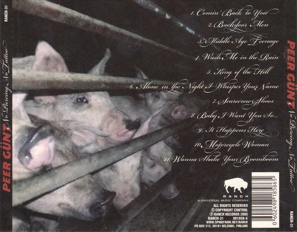 Peer Günt - No Piercing, No Tattoo (CD, Album) - Image 2