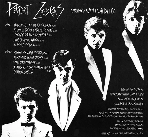 Perfect Zebras - Mixing With Wildlife (LP, Album) - Image 2
