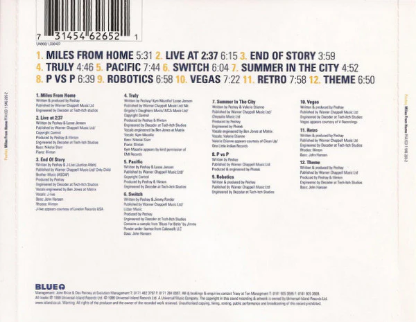 Peshay - Miles From Home (CD, Album) - Image 2