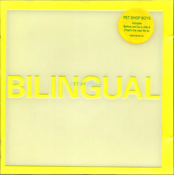 Pet Shop Boys - Bilingual (CD, Album)