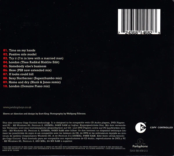Pet Shop Boys - Disco 3 (CD, Album, Copy Prot., Dig) - Image 2