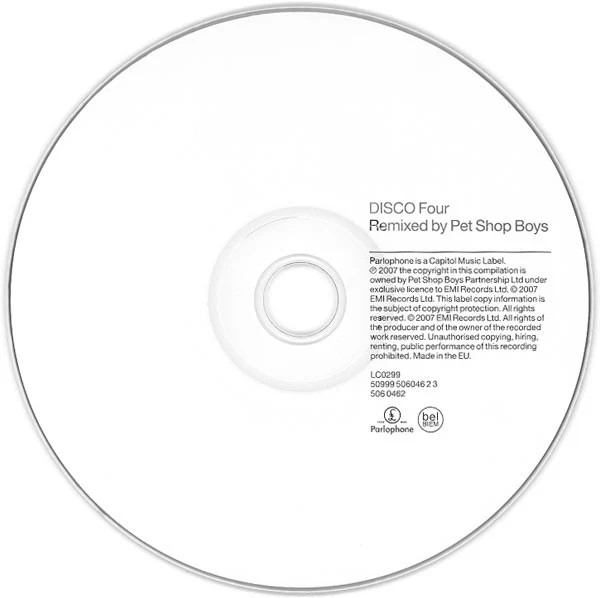 Pet Shop Boys - Disco Four (Remixed By Pet Shop Boys) (CD, Comp) - Image 3