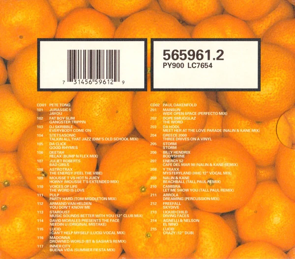 Pete Tong / Paul Oakenfold - Essential Selection '98 (2xCD, Comp, Mixed) - Image 2