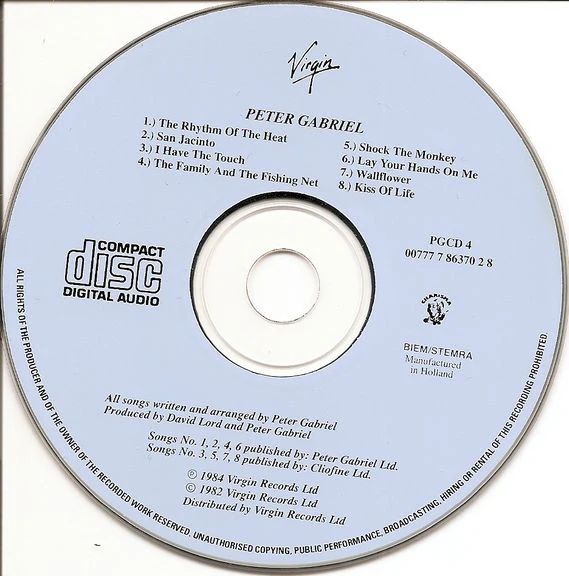 Peter Gabriel - Peter Gabriel (CD, Album, RE, Ude) - Image 3