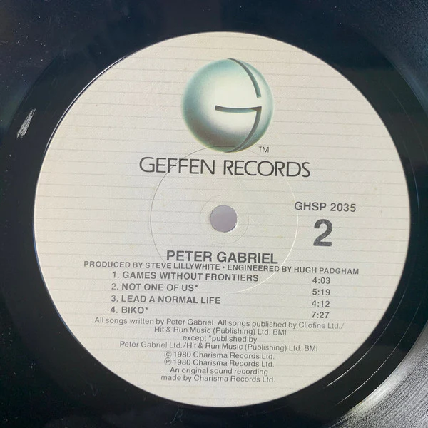 Peter Gabriel - Peter Gabriel (LP, Album, RE) - Image 4