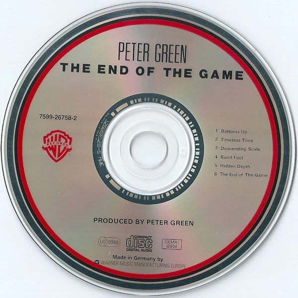 Peter Green (2) - The End Of The Game (CD, Album, RE, WME) - Image 3
