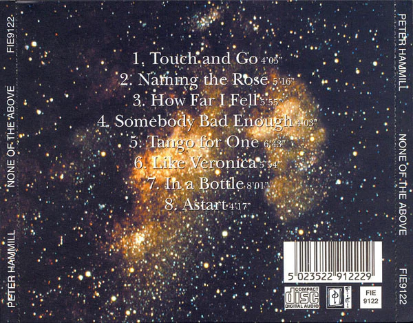 Peter Hammill - None Of The Above (CD, Album) - Image 3