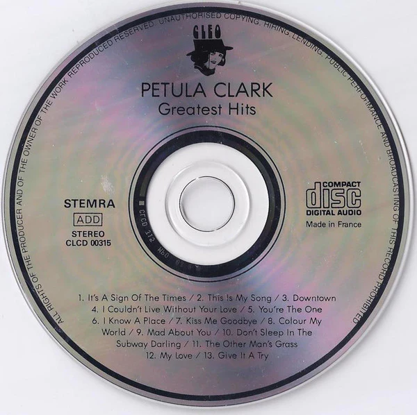Petula Clark - Greatest Hits (CD, Album) - Image 3